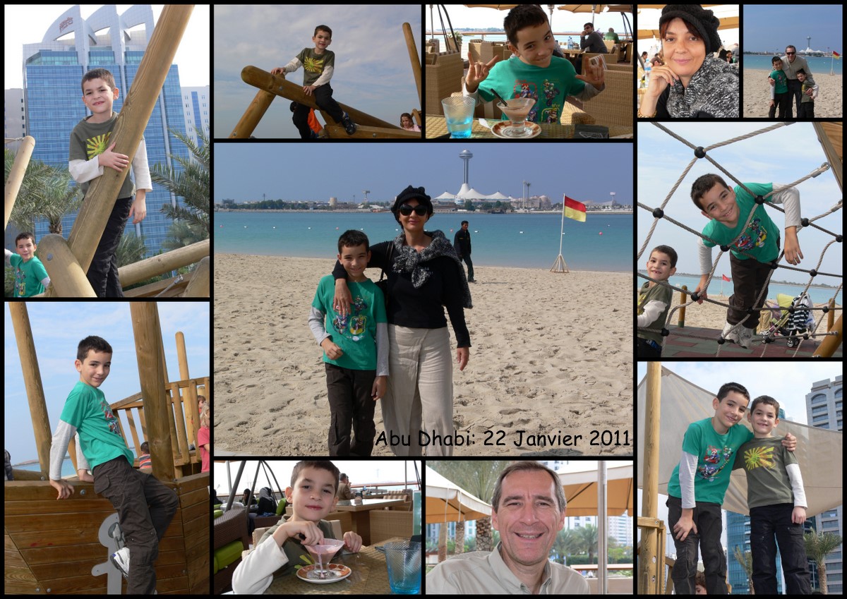 La tribu à Abu Dhabi