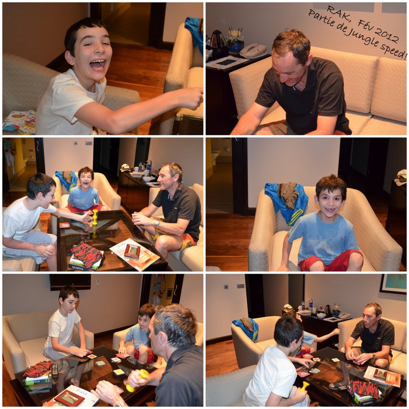 Partie de JUNGLE SPEED animée à Ras Al Khaimah