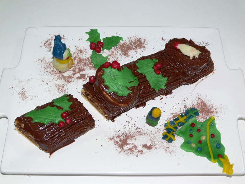 Ma première buche de Noël !