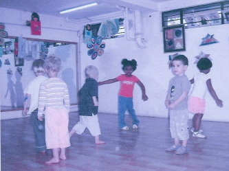 Baptiste en train de chanter 