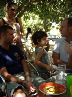 Fred, Nadia, Yanis et Olivier chez Poonan