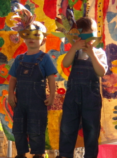 Baptiste et Ben sur scéne 