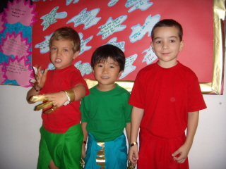 Justus, Toya et Tristan