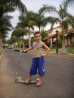 Tristan a le sens de la pause ! 