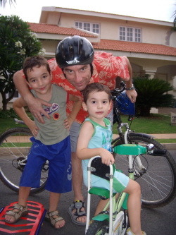Retour de la ballade en vélo