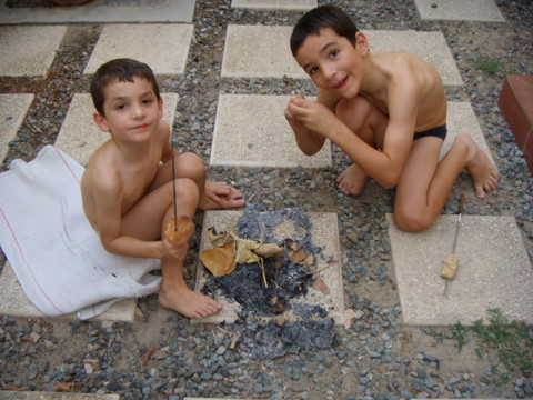 Zut le feu est éteint !! 