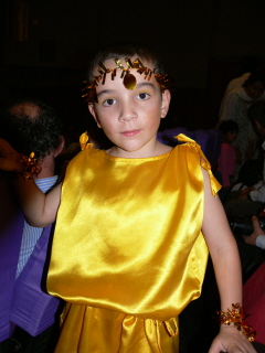 Tristan en courtisan du soleil !